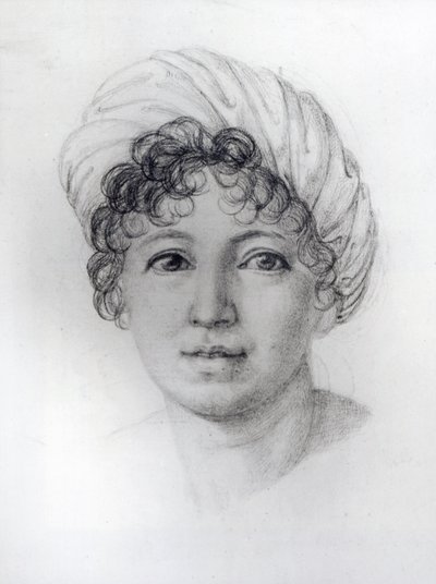Madame de Stael by Ludwig or Carl Louis Tieck